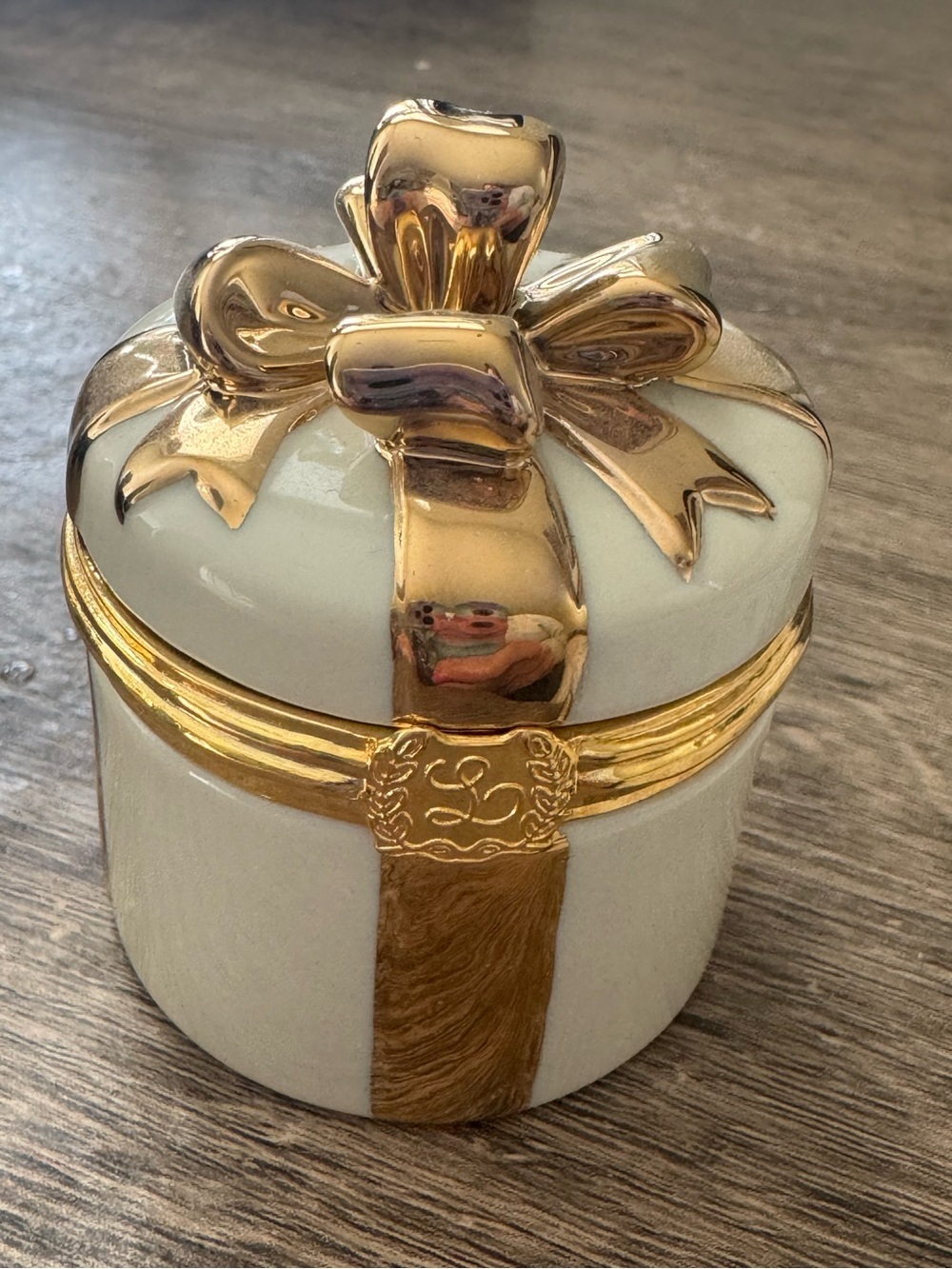 Lenox Vintage Porcelain Tiny Treasures Trinket Box